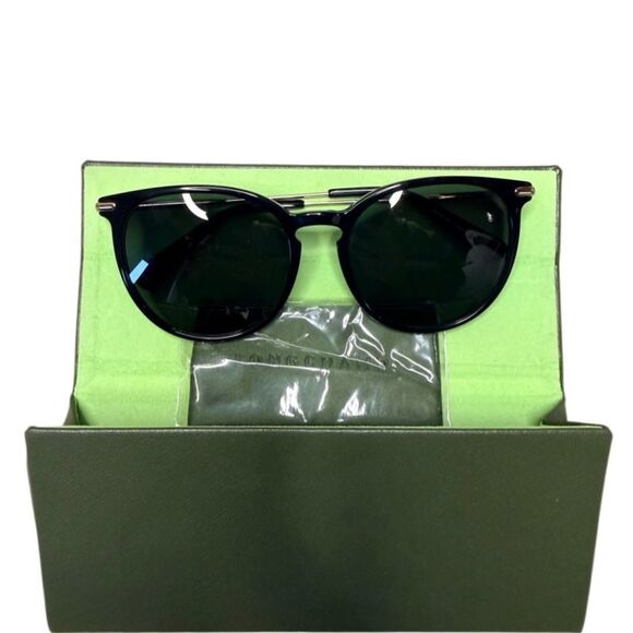 NWT LONGCHAMP Black round sunglasses ?️ LO646S-001 main image 4